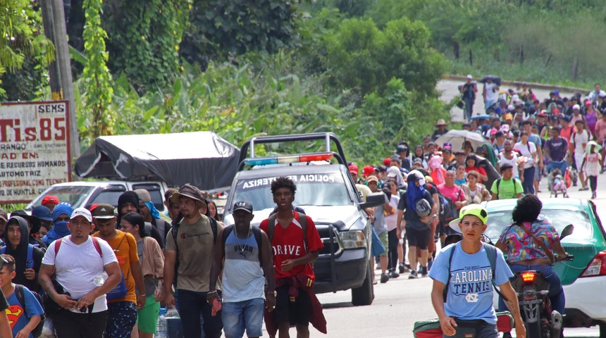 caravana migrantes eeuu