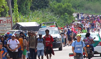 caravana migrantes eeuu