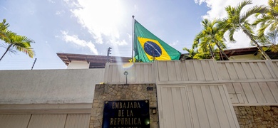 bandera brasil caracas venezuela