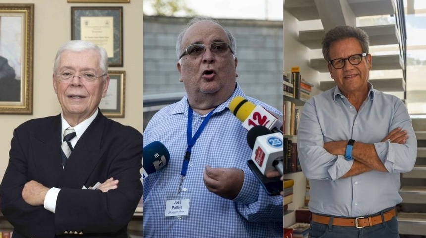 Régimen remite a casa por cárcel a José Pallais, Arturo Cruz y Francisco Aguirre Sacasa