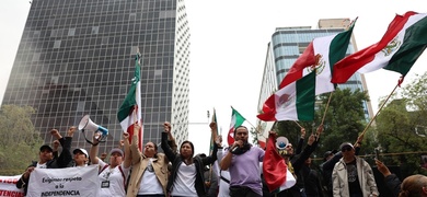 trabajadores poder judicial protestas mexico