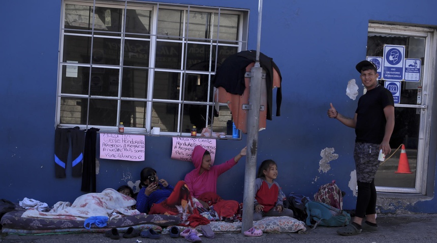 migrantes centroamericanos atraviesan honduras eeuu