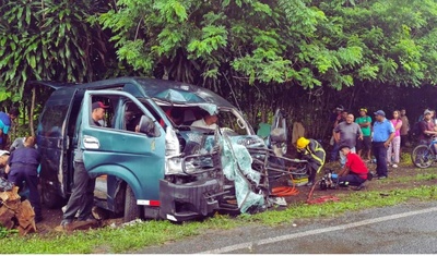 accidente de tránsito en carazo nicaragua