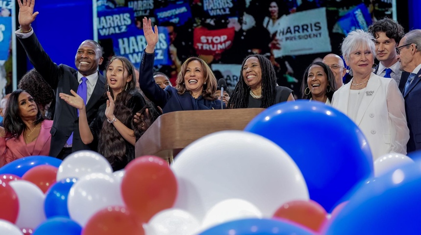 Harris hará campaña en el estado clave de Georgia como candidata demócrata oficial