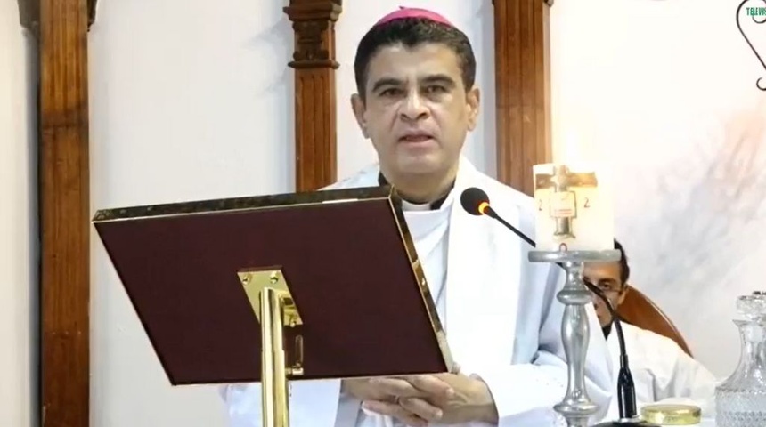 Monseñor Rolando Álvarez pide “solución pacífica” a los problemas de Nicaragua