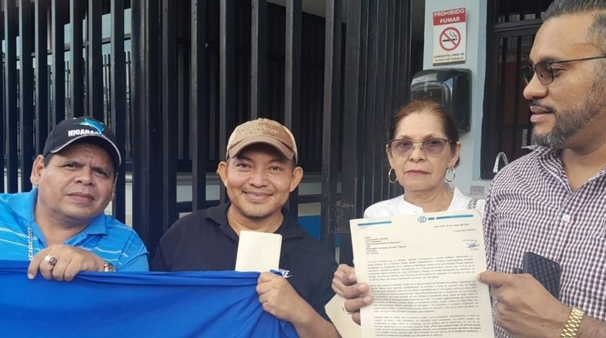 Nicaragüenses entregan carta a magistrados en Costa Rica para evitar extradición de Reinaldo Picado