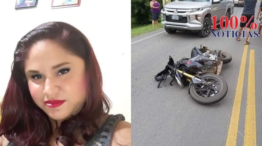 Mujer muere en accidente de tránsito en Rivas