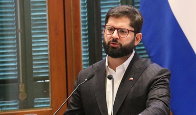 Fotografía de archivo del presidente de Chile, Gabriel Boric.