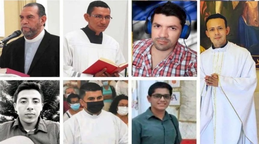 Condenan a 10 años de cárcel a sacerdotes, seminaristas y camarógrafo que estuvieron con Monseñor Álvarez en la Curia de Matagalpa