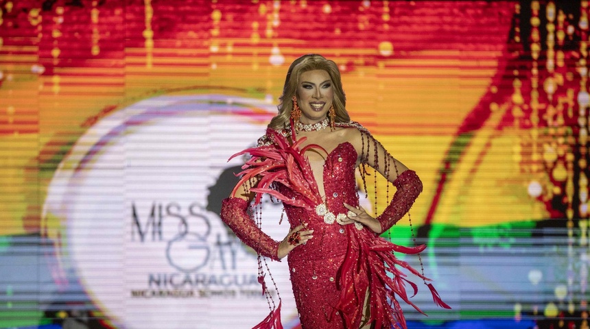 Miss Gay elige a su reina en Nicaragua