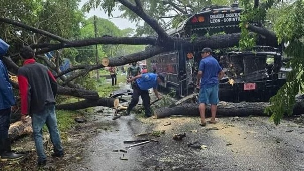 alerta amarilla lluvias tormenta sara nicaragua