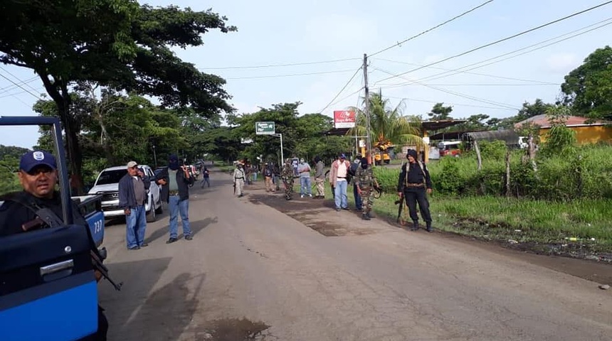 Policía y paramilitares atacan tranque de Matiguás