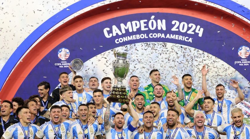 Argentina gana la Copa América, sin Messi y con un gol salvador de Lautaro