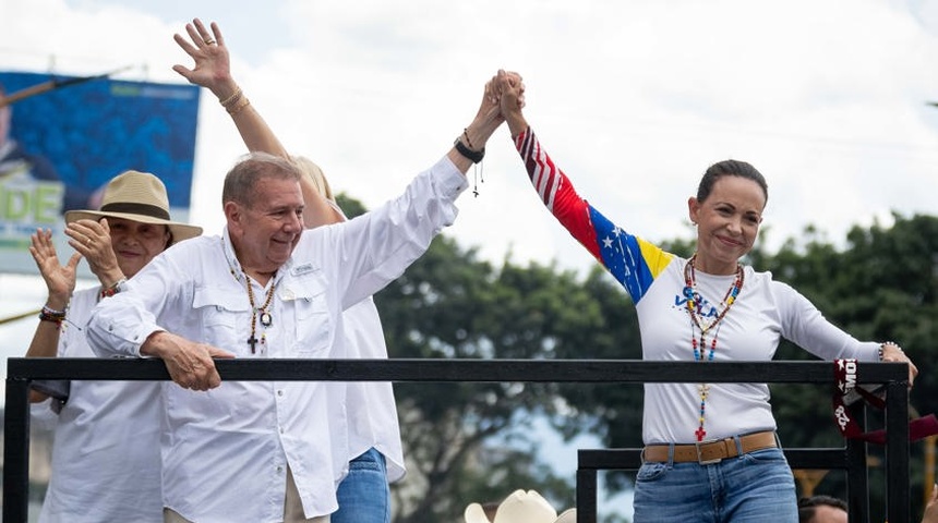 González Urrutia promete una Venezuela "donde nadie sea perseguido por pensar diferente"