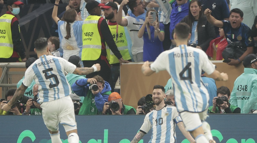 Argentina logra tercer título mundial al ganar a Francia en penaltis