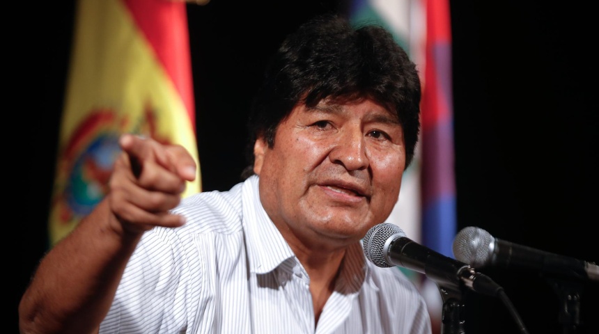 Evo Morales asegura que es "la primera opción" electoral en Bolivia pese a inhabilitación