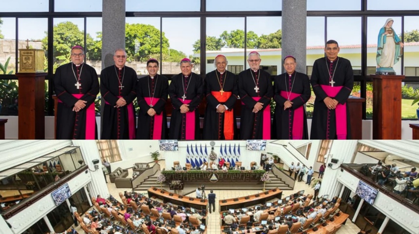 Aprueban informe para aumentar penas, procesar sacerdotes y confiscar bienes en Nicaragua por “traición a la patria”