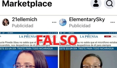 lucia pineda ubau publicidad engañosa noticias falsas