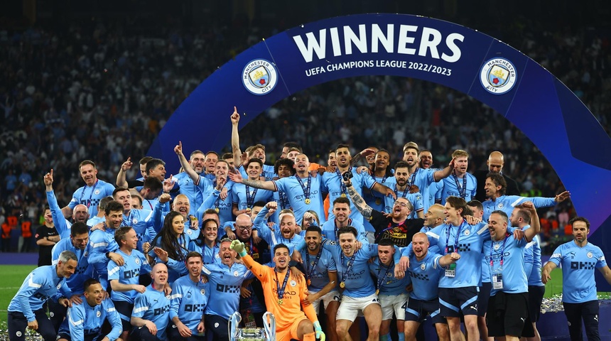 Manchester City gana su primera Liga de Campeones al derrotar 1-0 al Inter de Milán