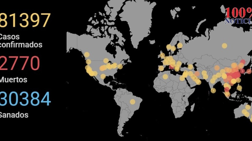 El coronavirus no detiene su avance fuera de China: ya hay 50 países con casos confirmados