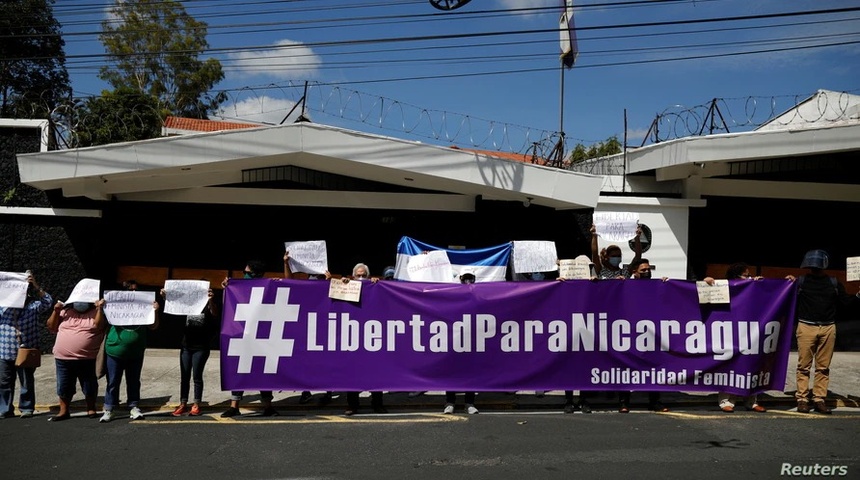 Familiares piden saber de líderes de oposición arrestados en Nicaragua