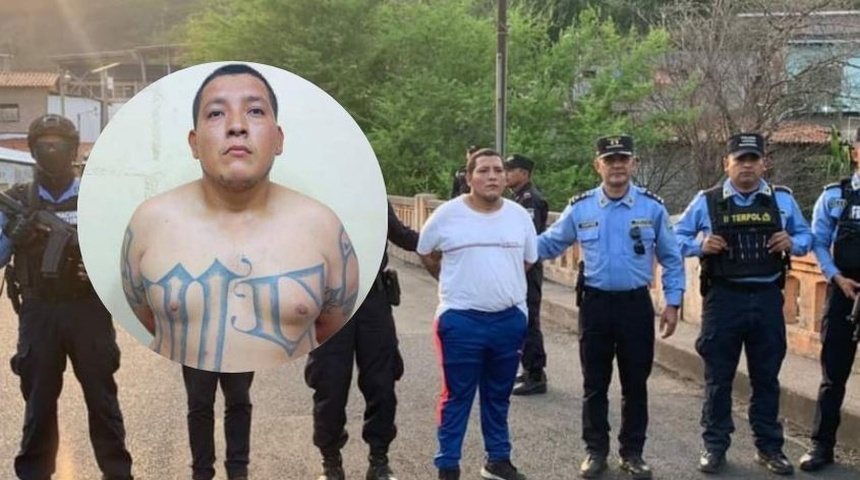 Nicaragua entrega a El Salvador a un miembro de la pandilla MS-13 acusado de homicidio