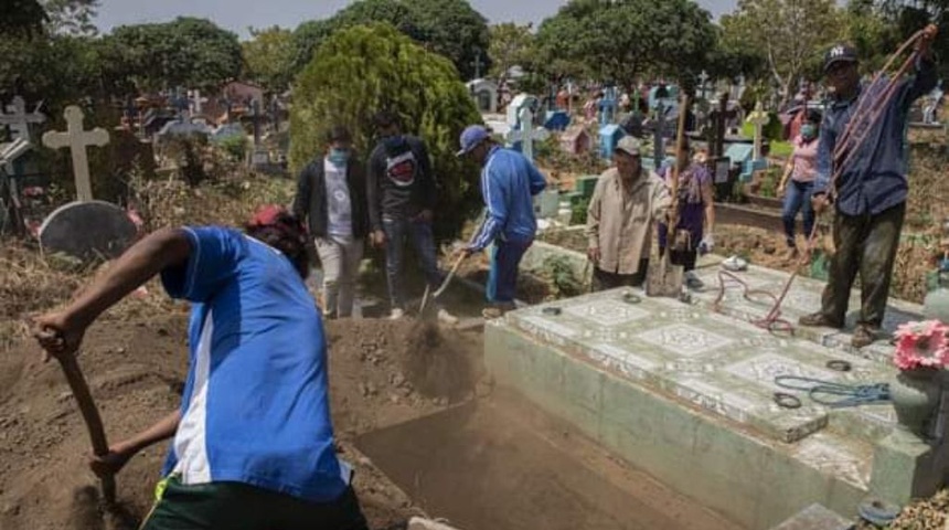 OMS desnuda a régimen en Nicaragua al reportar más de 12 mil muertos por Covid19