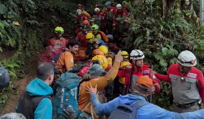 rescate sobreviviente accidente aéreo costa rica