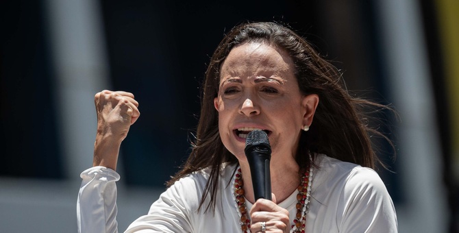 discurso manifestacion venezuela maria corina machado