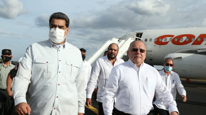 Nicolás Maduro llega a Nicaragua para acompañar a Daniel Ortega en investidura ilegítima