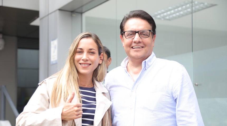 Andrea González será candidata presidencial en Ecuador