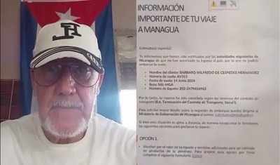 nicaragua niega ingreso opositor cubano  el patriota camaguey