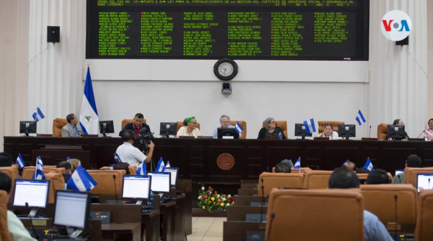 Nicaragua: diputados sandinistas endurecen proyecto de Ley de Agentes Extranjeros