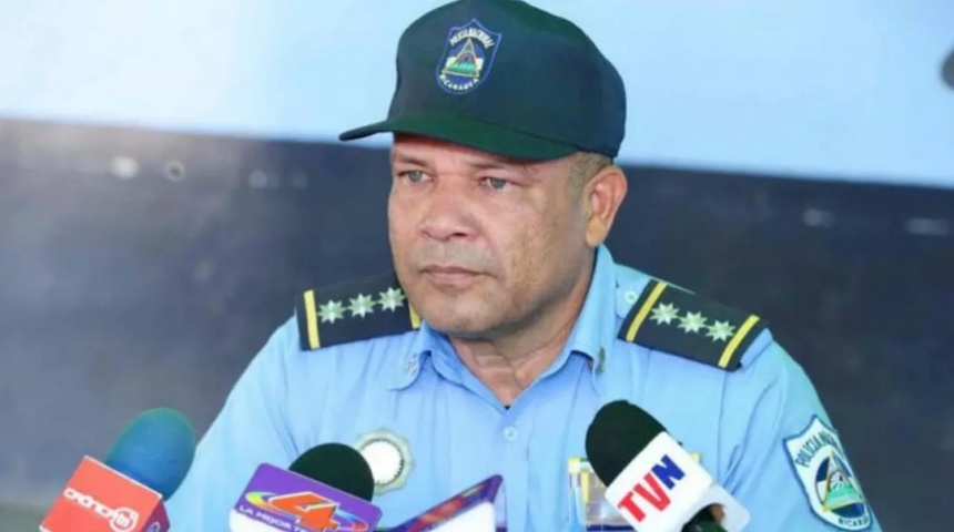 Pedro Rodríguez Argueta nombrado jefe policial de Masaya en secreto