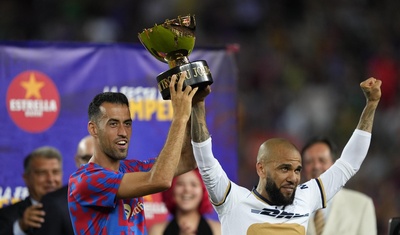 sergio busquets barcelona trofeo gamper