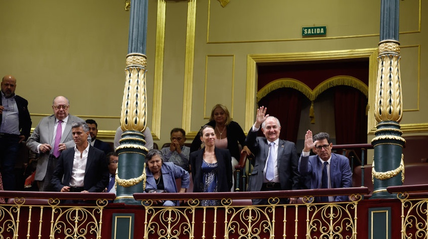 La hija de Edmundo González acude al debate sobre Venezuela del Congreso español