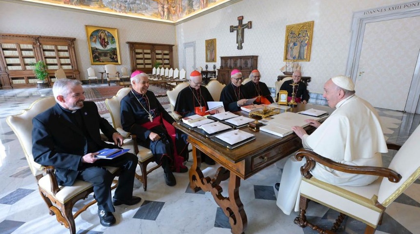 Papa pide a sacerdotes de Nicaragua sigan siendo mensajeros de la reconciliación