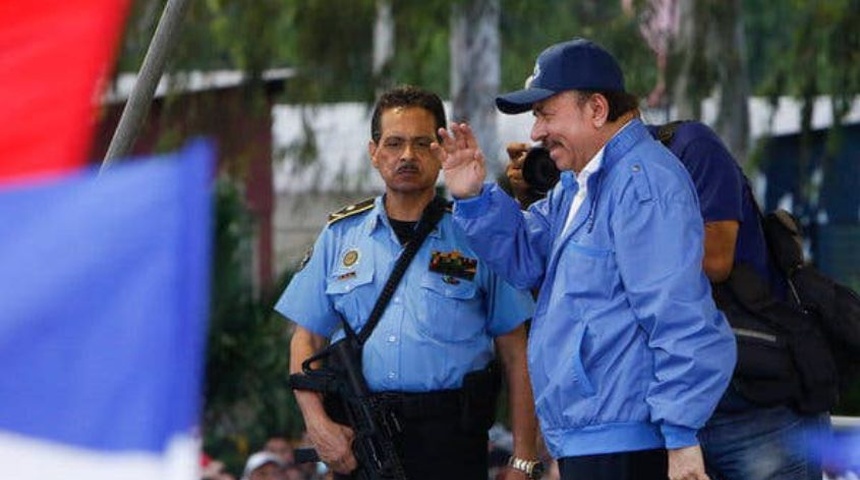 Policía confirma cárcel, juicio y "baja deshonrosa" para jefe de escoltas de Daniel Ortega