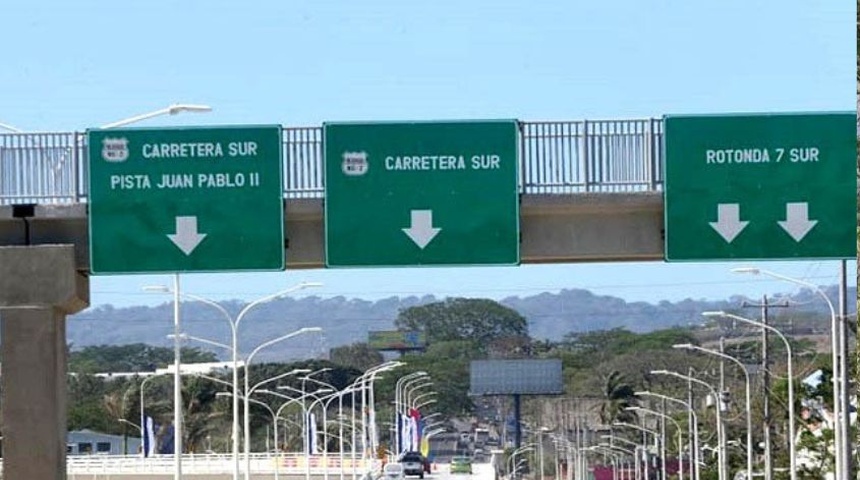 Nuevas rutas de acceso y de transporte urbano e interurbano en Managua, por ampliación en el 7 Sur