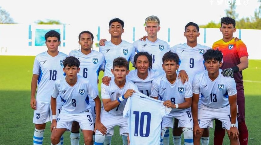 Chavalos de la Sub-15 campeones de Concacaf: primer título de selecciones masculinas de Nicaragua