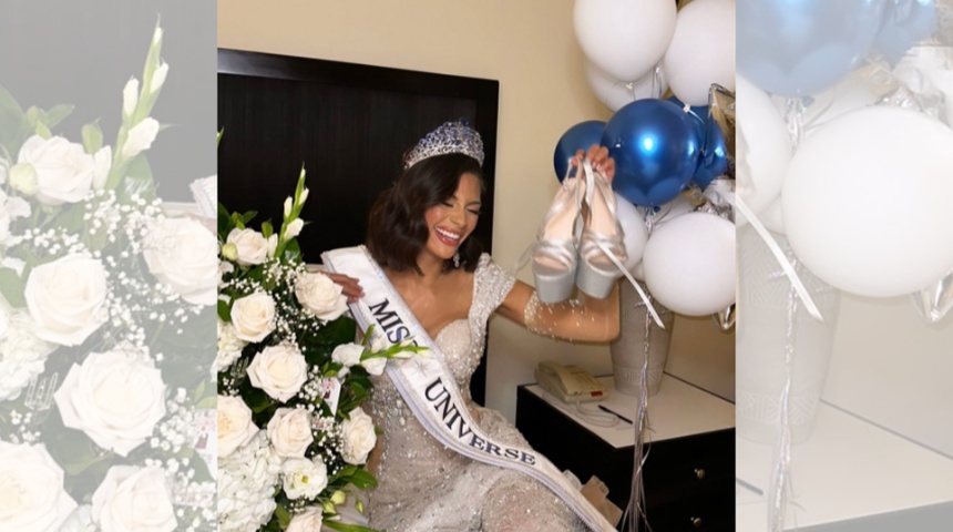 Sheynnis Palacios viaja a EEUU, en Nicaragua realizan caravana por coronarse Miss Universo