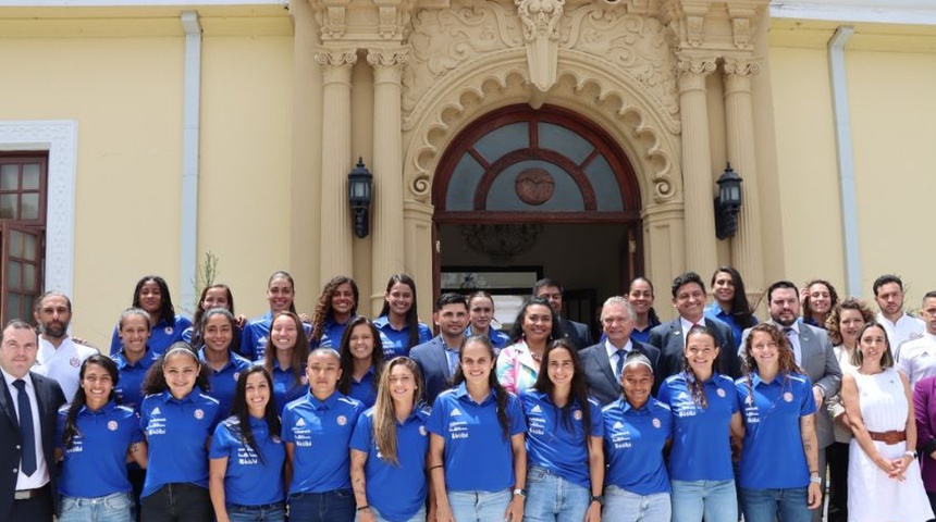 La selección femenina de Costa Rica será embajadora de marca país en el Mundial