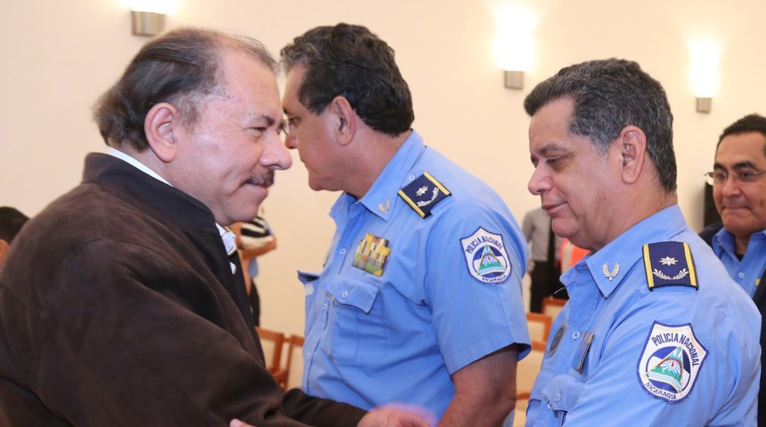 Ortega nombra jefe de la Policía Nacional a su consuegro