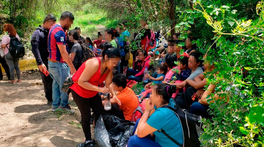 Detienen a 110 migrantes en Tamaulipas entre ellos a 5 nicaragüenses