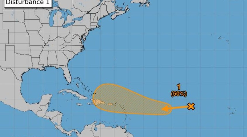 Vigilan posible formación de depresión tropical en el Atlántico, no tendría incidencia en Centroamérica, según meteorólogo