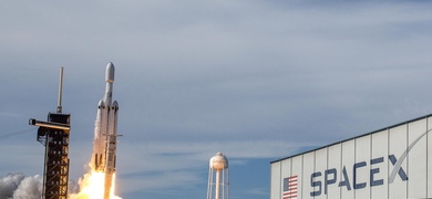 mision nasa cohete falcon heavy spacex