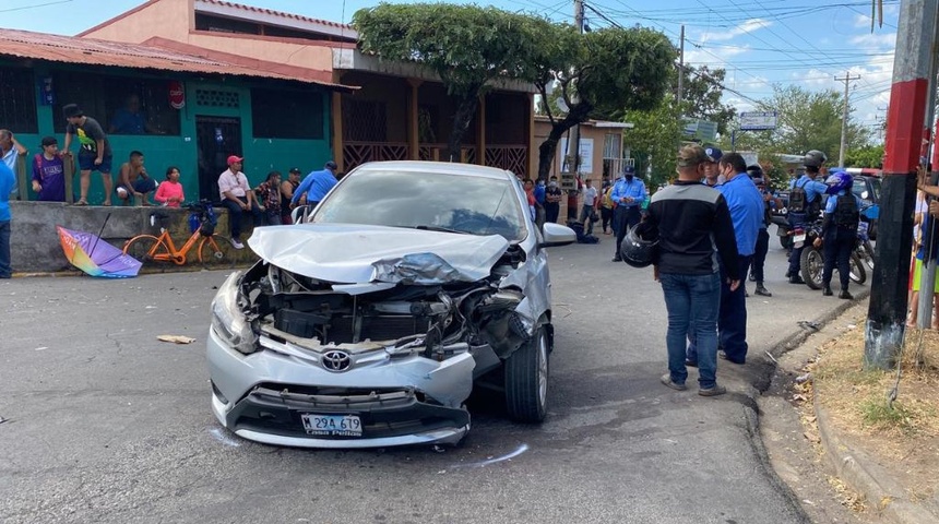 Policía de Nicaragua lanza plan para prevenir accidentes de tránsito