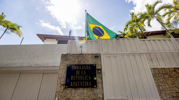 bandera brasil caracas venezuela