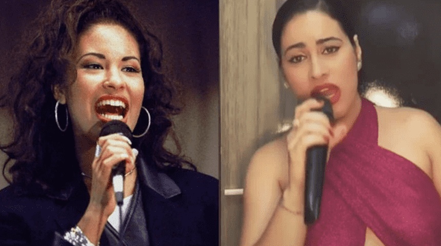 La doble de Selena causa sensación en TikTok