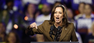 kamala harris campana electoral